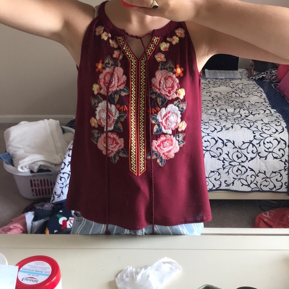 Blue Rain tank top - Picture 3 of 6